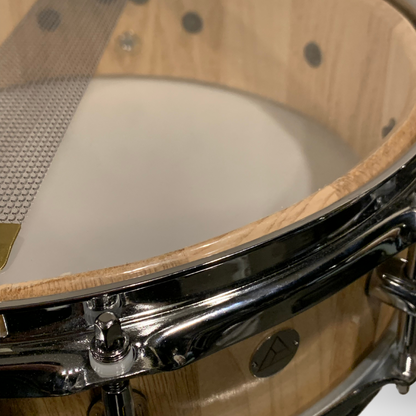 Red Oak & Maple 14"x4" Piccolo Stave Snare