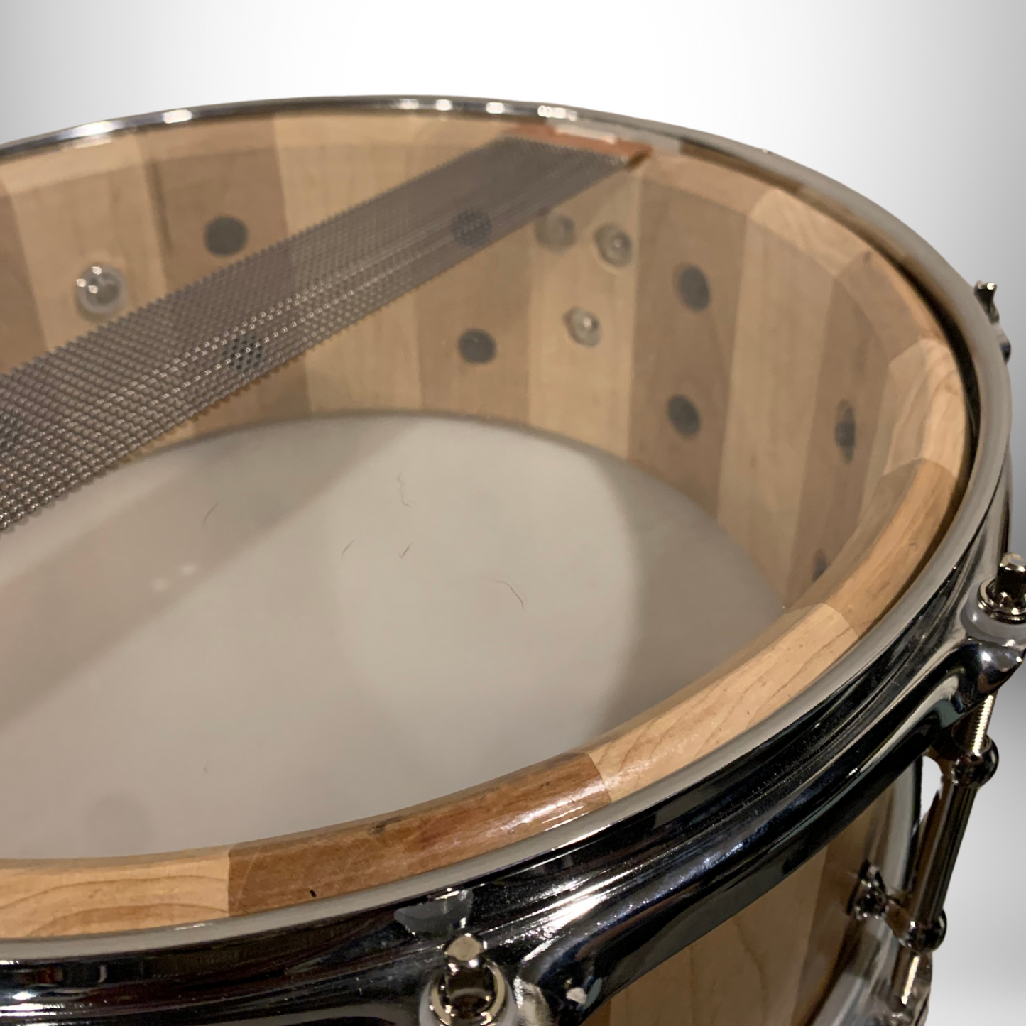 Artisan Series | 14"x5.5" Maple & Cherry Stave Snare Drum